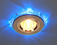2020 Светильник GD/7-LED (золото / синяя подсветка)